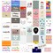 48 pack All Occasion Greeting Cards Box Set with Envelopes for Birthday, Wedding, Graduation, Congrats, Thank You, 48 Assorted Designs, Blank Inside (4x6 In)